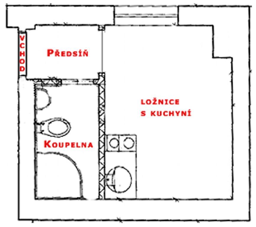 Penzion Apartman Janov Janov nad Nisou Rom bilde